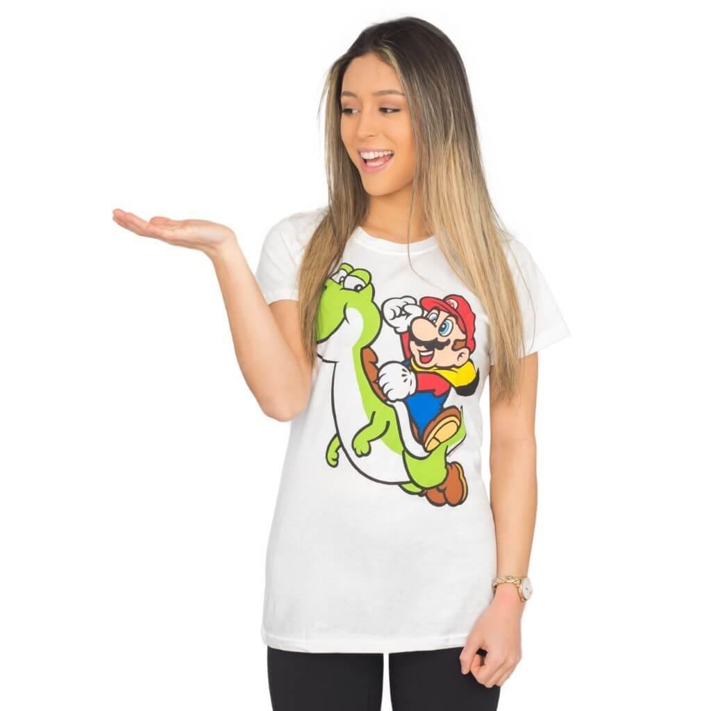 Nintendo Super Mario Riding Yoshi T-shirt