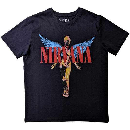 Nirvana Angelic Mens T Shirt Officially Licensed