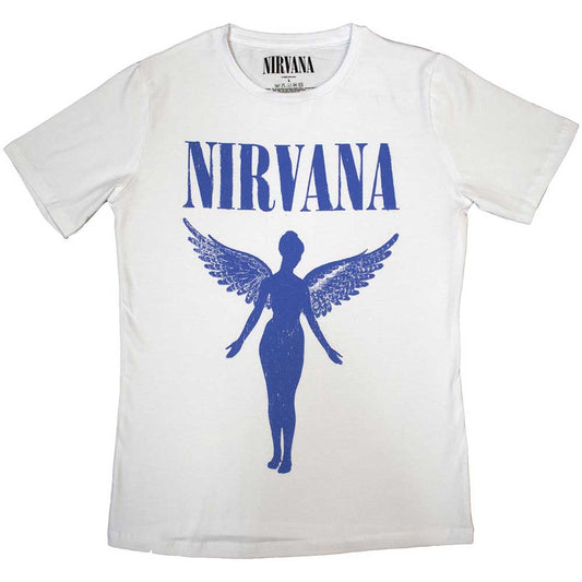 Nirvana Angelic Blue Mono [T-Shirt] Officially Licensed