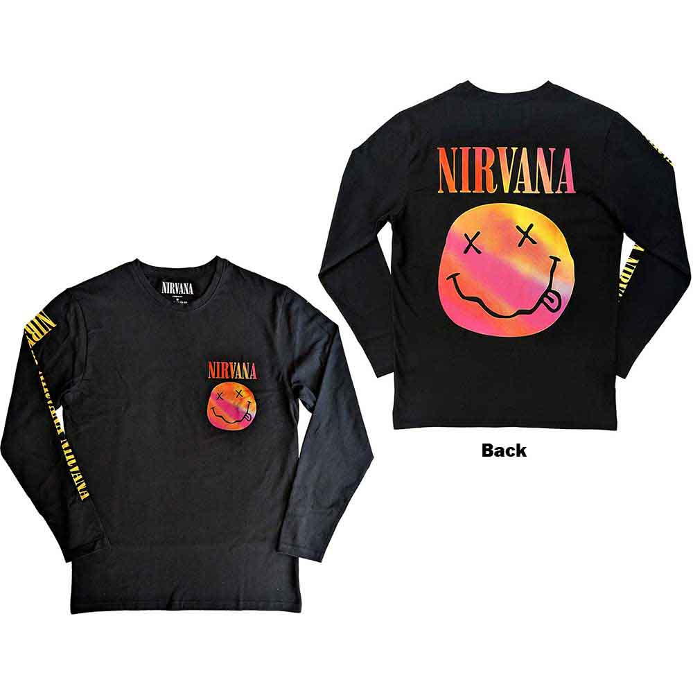 Nirvana Gradient Happy Face [T-Shirt]