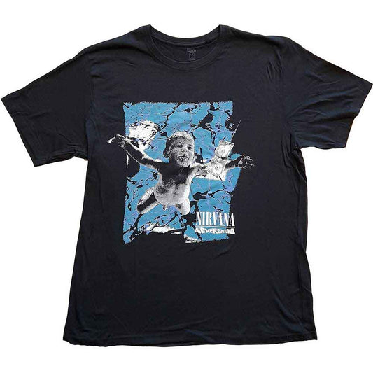 Nirvana Nevermind Cracked Mens T Shirt Officially Licensed