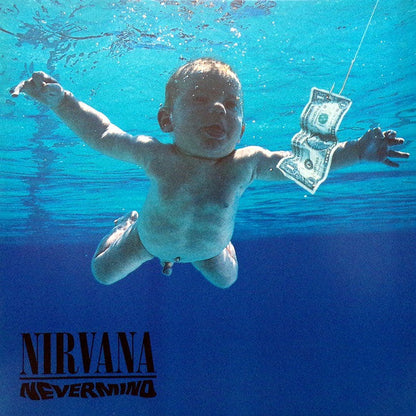 Nirvana Nevermind DGC, Sub Pop LP, Album, RE, 180  Vinyl Record