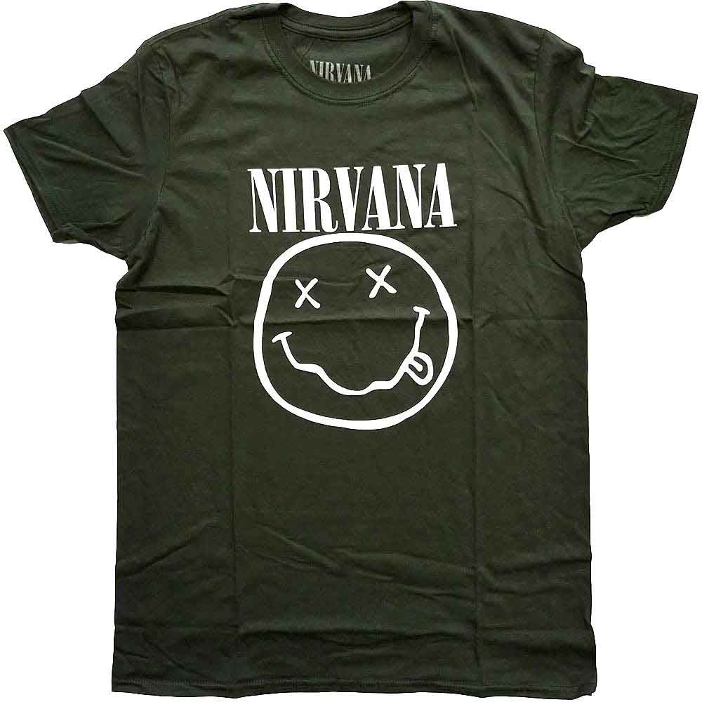 Nirvana White Happy Face