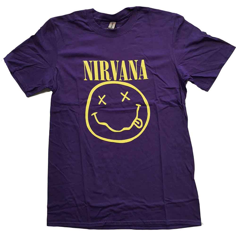 Nirvana Yellow Happy Face [T-Shirt] Officially Licensed