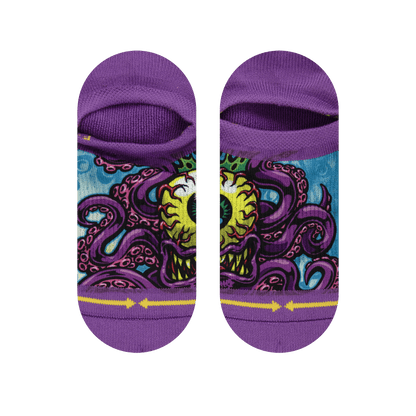 Jimbo Phillips Adult No Show Socks 4-Pack