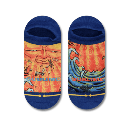 Sublime Everything Under The Sun Adult No Show Socks