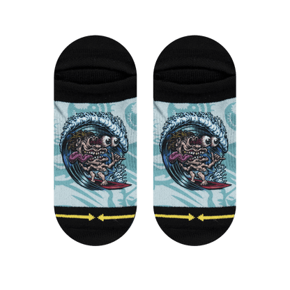 Jimbo Phillips Adult No Show Socks 4-Pack