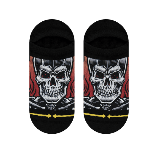 No Time To Waste No Show Adult Socks With Art By Jimbo Phillips