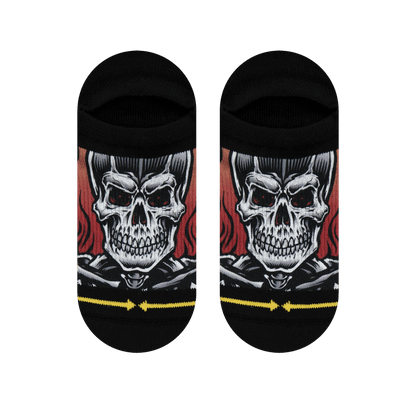 Jimbo Phillips Adult No Show Socks 4-Pack