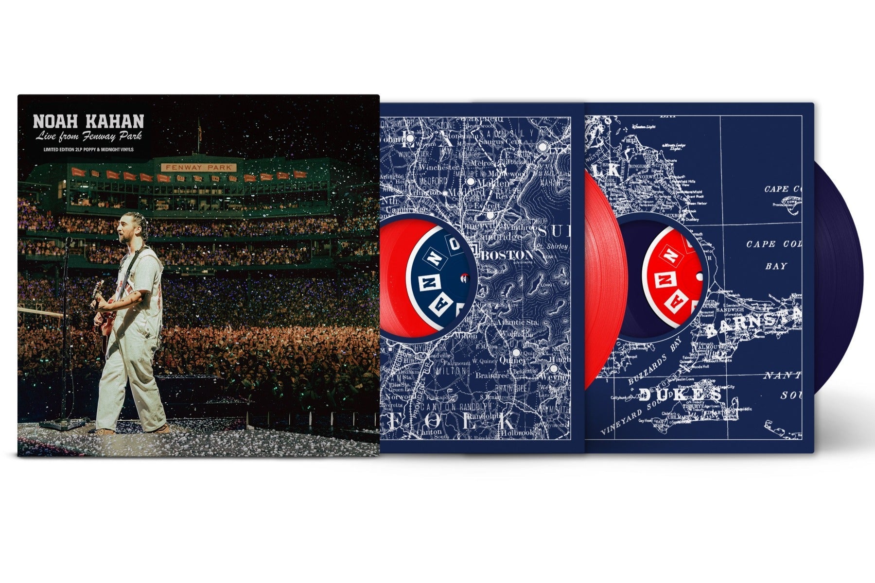 Live From Fenway Park [Explicit Content] (Indie Exclusive, Limited Edition, Blue & Red Colored Vinyl) (2 LPs) Vinyl Record