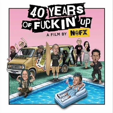 PRE-ORDER NOFX - 40 Years of Fuckin' Up (Original Soundtrack) [CD] Music CD