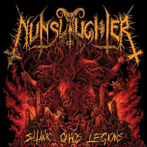Nunslaughter - Satanic Chaos Legions (Indie Exclusive) [Orange Vinyl] [Vinyl] Vinyl Record