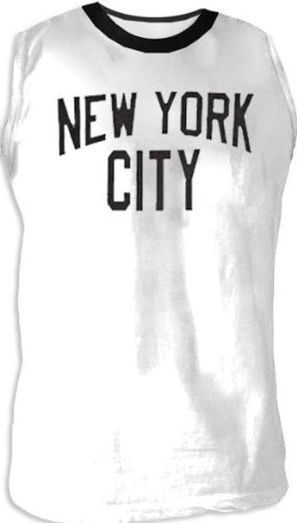 NYC New York City Walls and Bridges Pose Cut-Off T-shirt