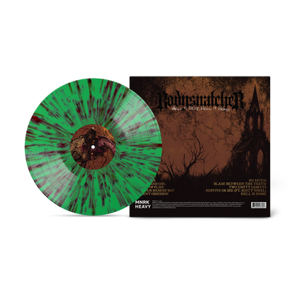 Bodysnatcher - Hell is Here, Hell Is Home on Venom Mint Splatter Vinyl Record