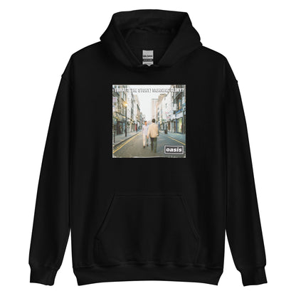 Oasis WOfficially Licensed Hats the Story Morning Glory Officially Licensed Hoodie Sweatshirt Black
