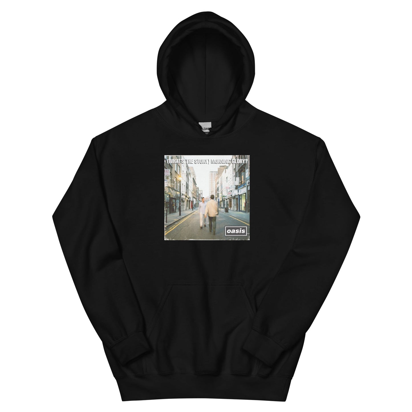Oasis WOfficially Licensed Hats the Story Morning Glory Officially Licensed Hoodie Sweatshirt Black