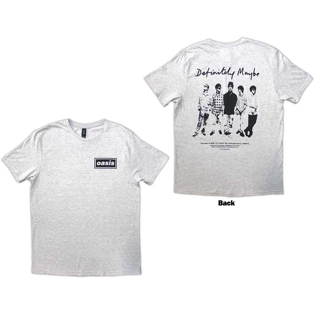 Oasis Definitely Maybe Promo [T-Shirt] Officially Licensed