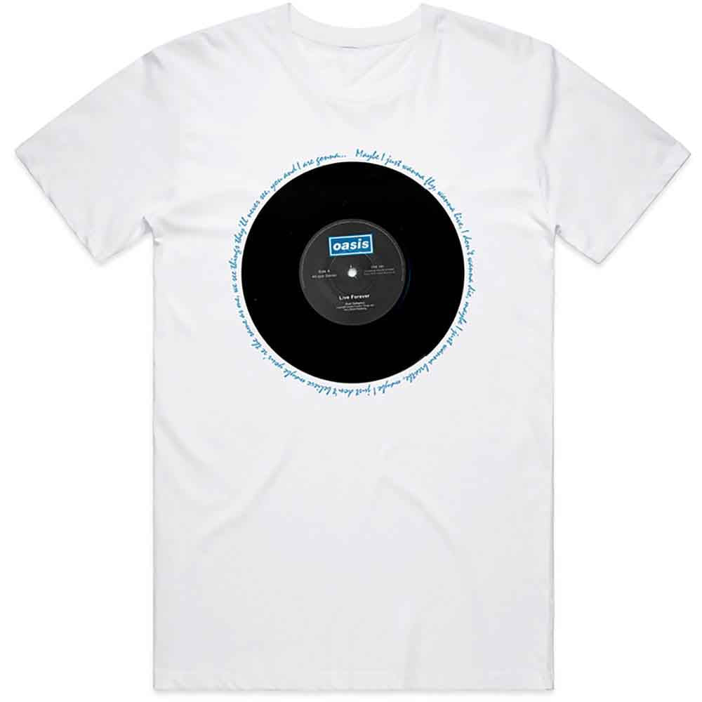 Oasis Live Forever Single [T-Shirt] Officially Licensed