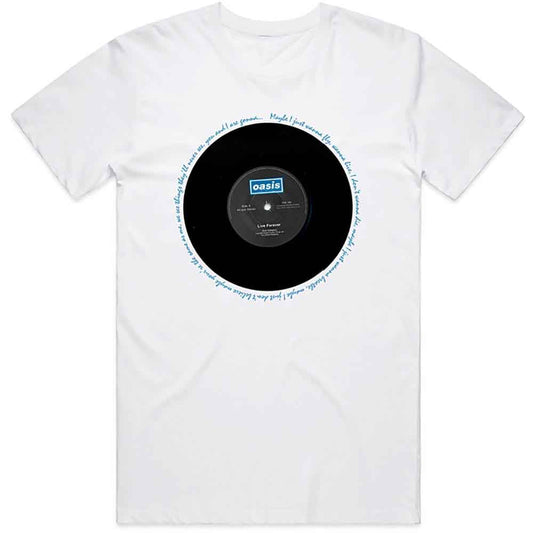 Oasis Live Forever Single [T-Shirt] Officially Licensed