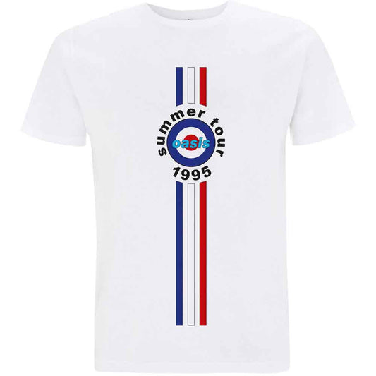 Oasis Stripes '95 Mens T Shirt Officially Licensed