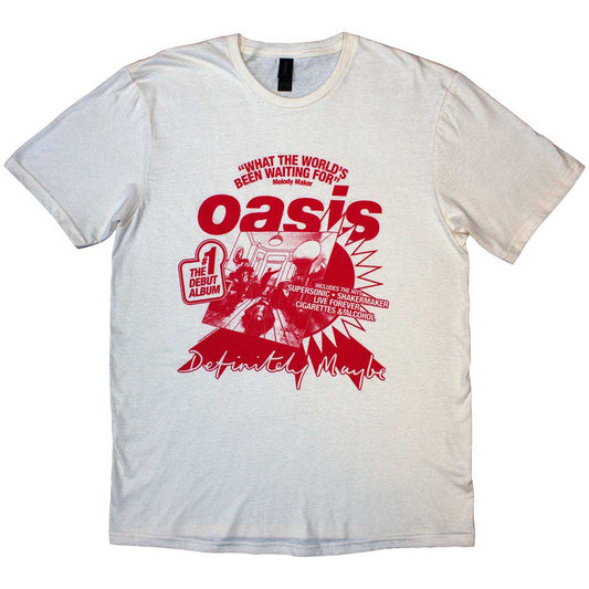 Oasis What The World's Been Waiting For [T-Shirt] Officially Licensed