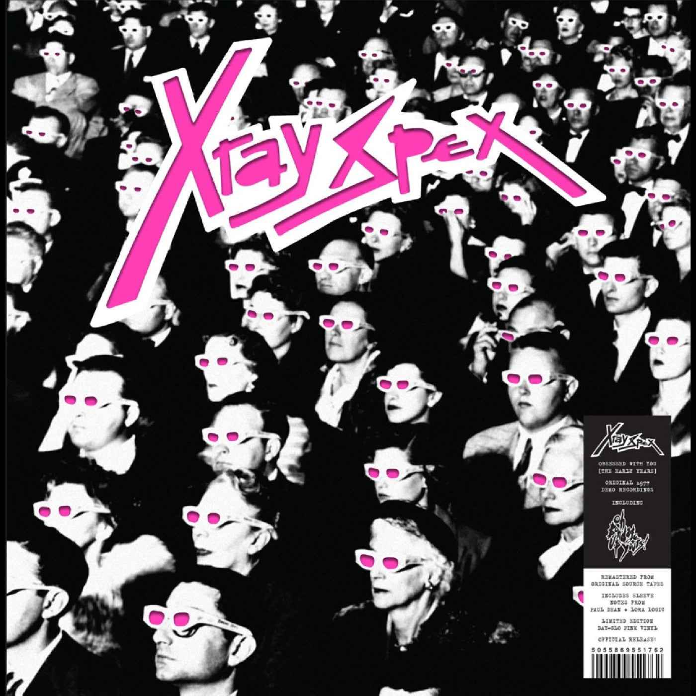 X-Ray Spex - Obsessed With You (The Early Years) (INDIE EXCLUSIVE, DAY-GLO PINK VINYL) [Vinyl] Vinyl Record