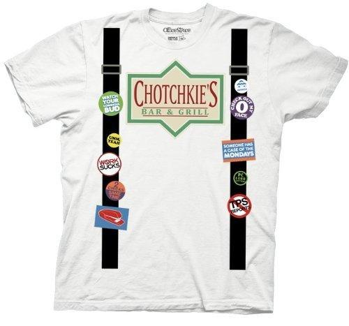 Office Space Chotchkie's Bar & Grill Suspenders Costume T-shirt