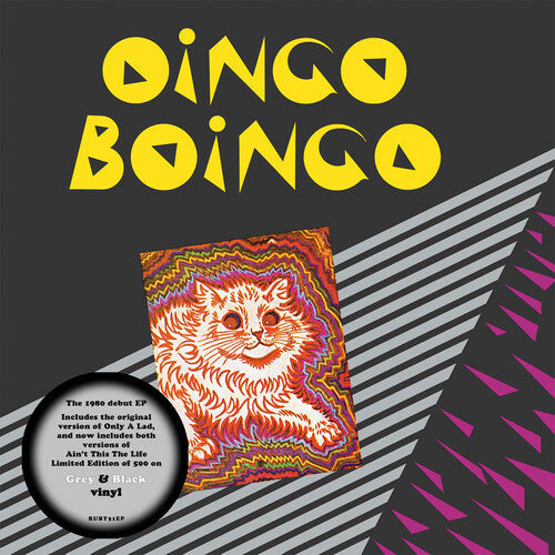 Oingo Boingo - Oingo Boingo Ep - Grey/ black [Vinyl] Vinyl Record