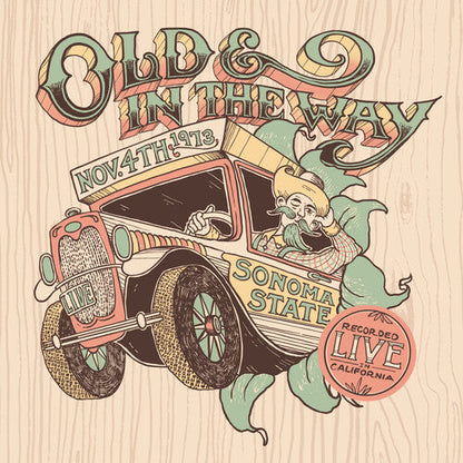 Old & In The Way - Live at Sonoma State - 11/ 4/ 73 (Honeydew Cream Colored Vinyl) (2 Lp's) Vinyl Record