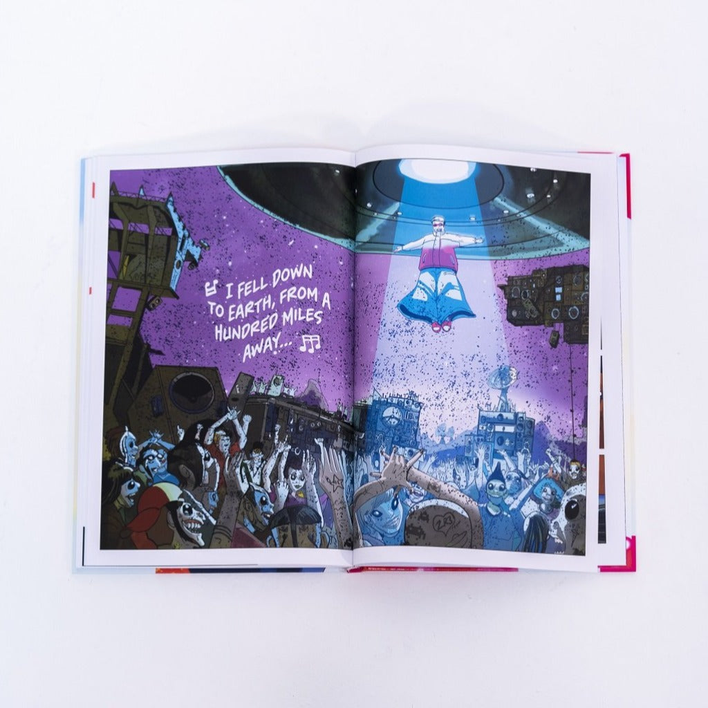Oliver Tree vs Little Ricky ALIEN BOYS Hardcover Book