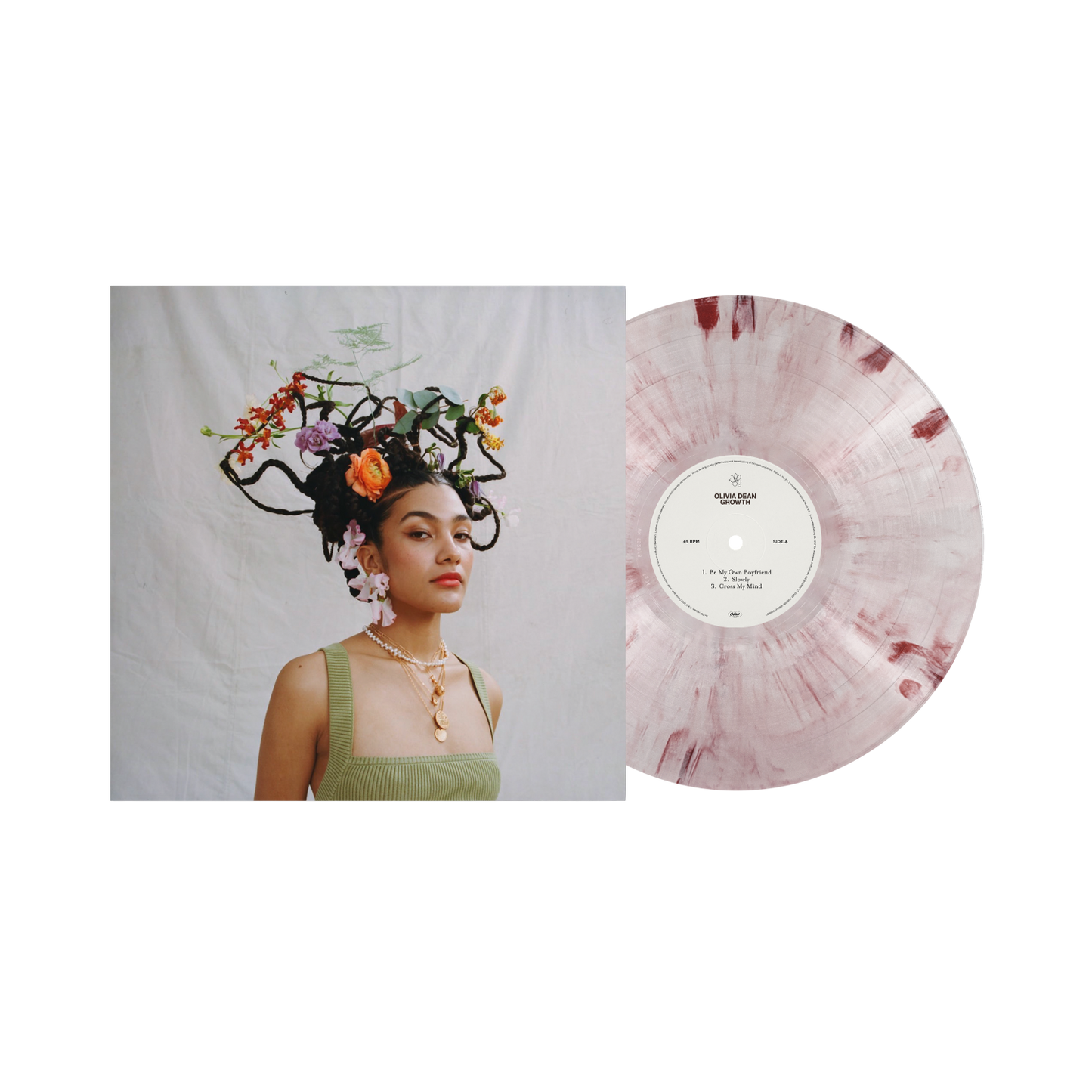Olivia Dean - Growth (Indie Exclusive) [Pink Marble 10" Ep] [Vinyl] Vinyl Record
