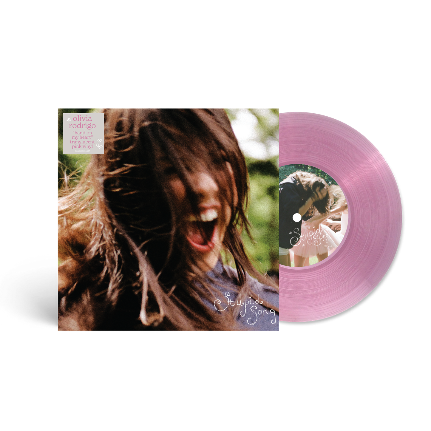 PRE-ORDER Olivia Rodrigo - Stupid Song [Translucent Pink 7" Single] [Vinyl] Vinyl Record
