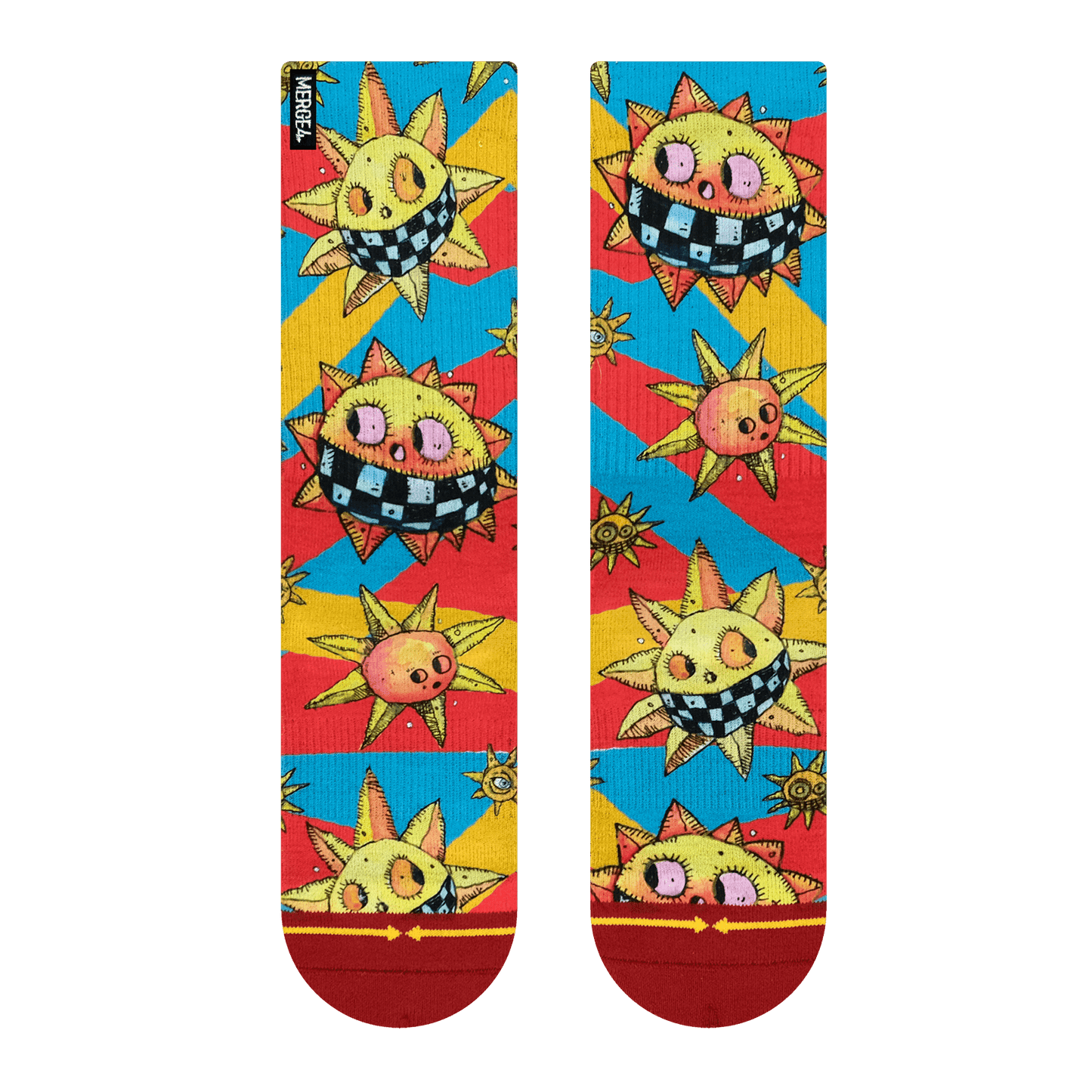 Bad Otis Link Suno Adult Crew Socks