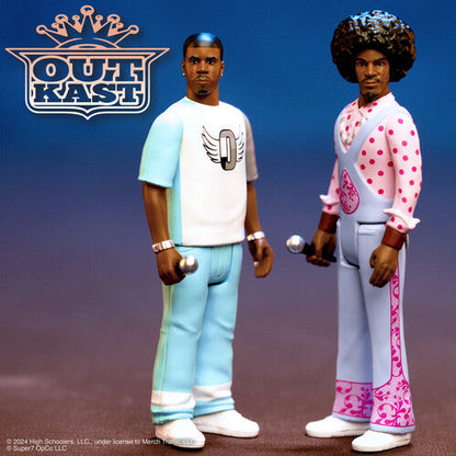Super7 - OutKast - ReAction Figures Wv3 - OutKast (Big Boi & Dre Present) (Collectible, Action Figure) |