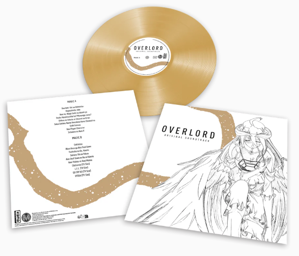 Shuji Katayama - Overlord (Soundtrack) (Gold) Vinyl Record