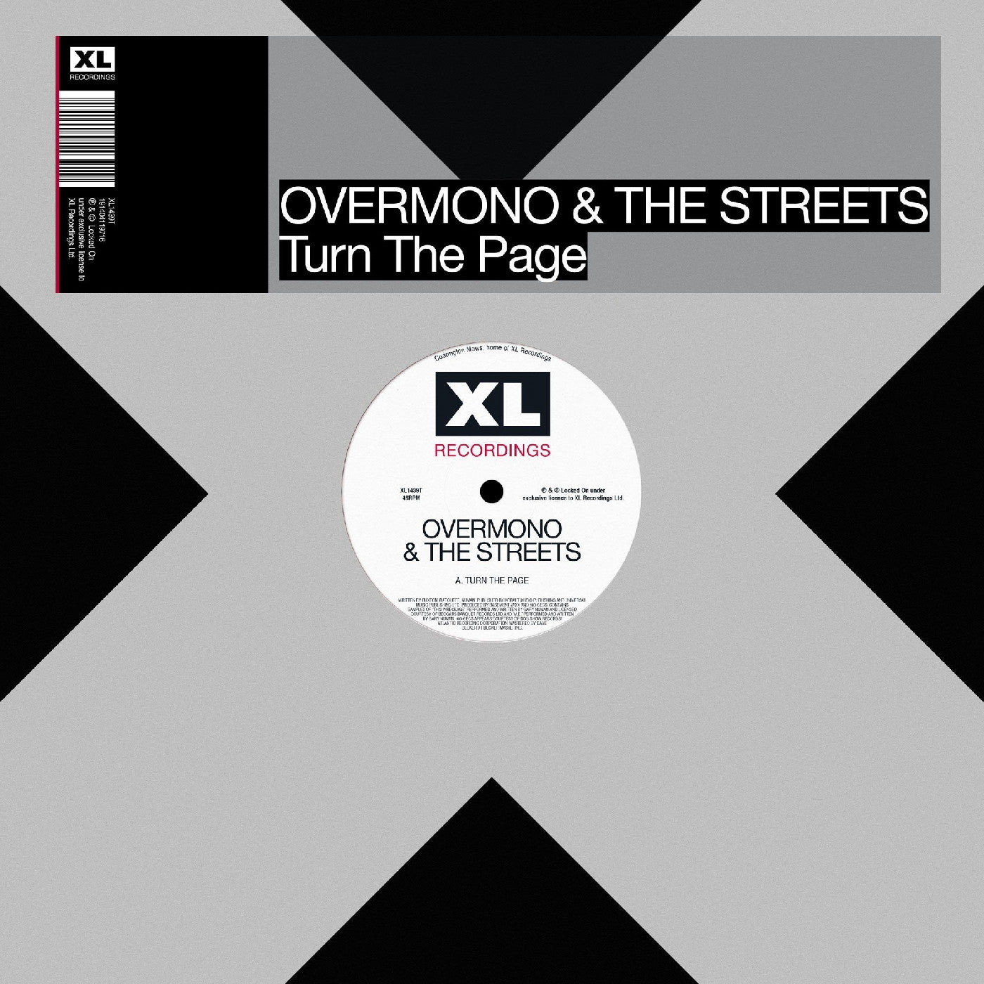 Overmono & The Streets - Turn The Page [Vinyl] Vinyl Record