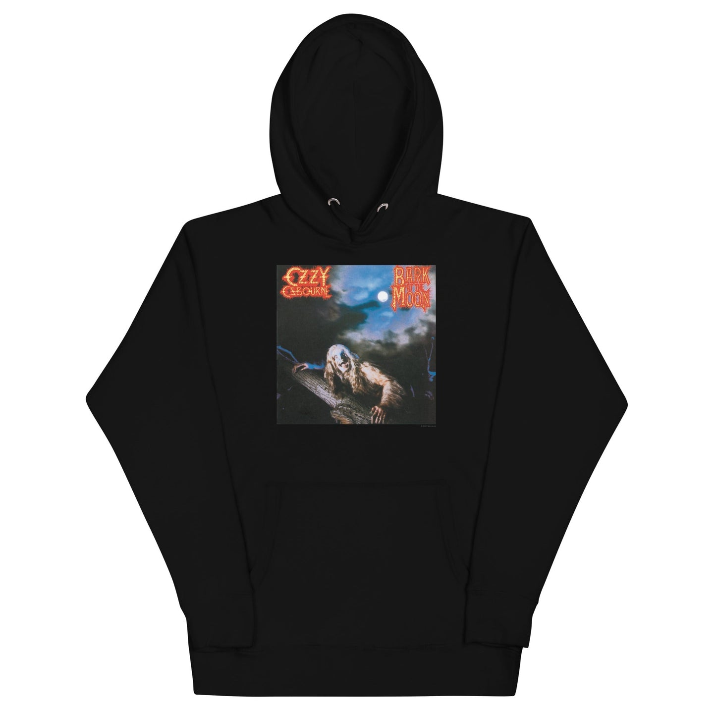 Ozzy Osbourne Bark at the Moon Mens Hoodie Black