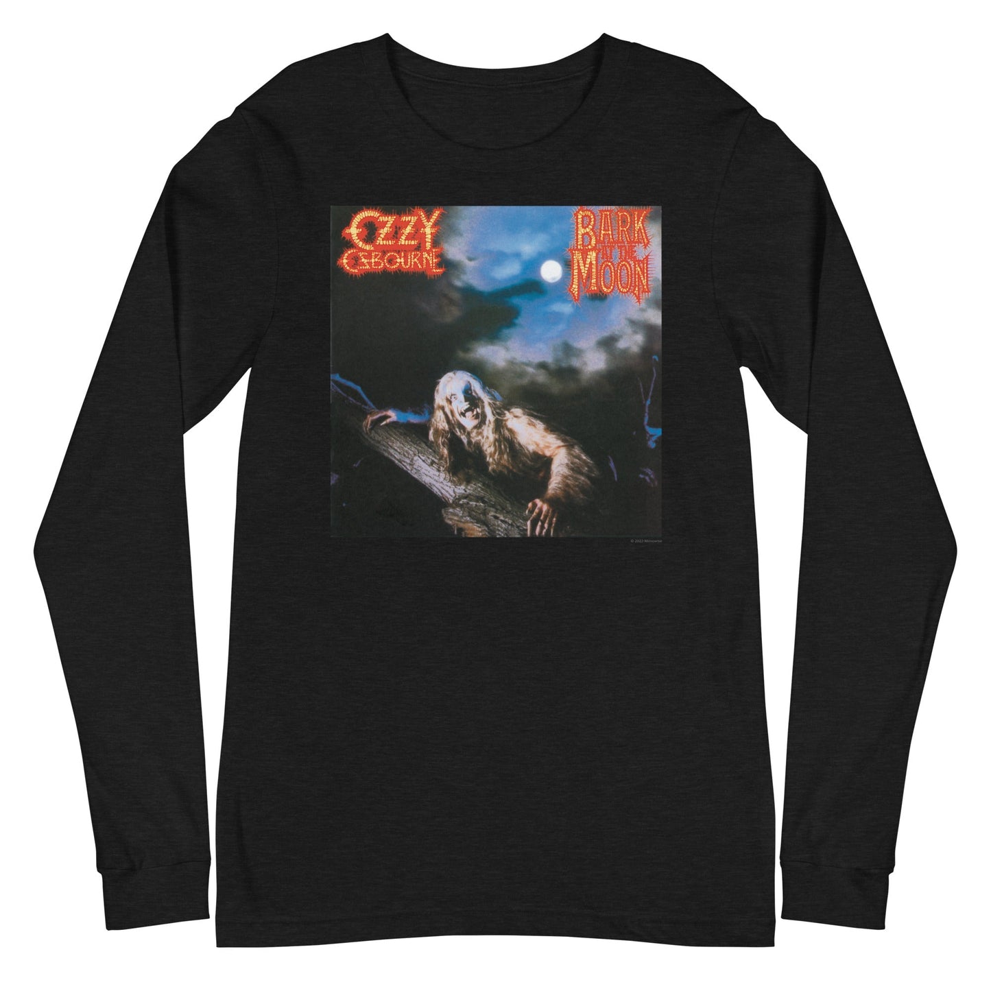 Ozzy Osbourne Bark at the Moon Mens Long Sleeve T Shirt Black