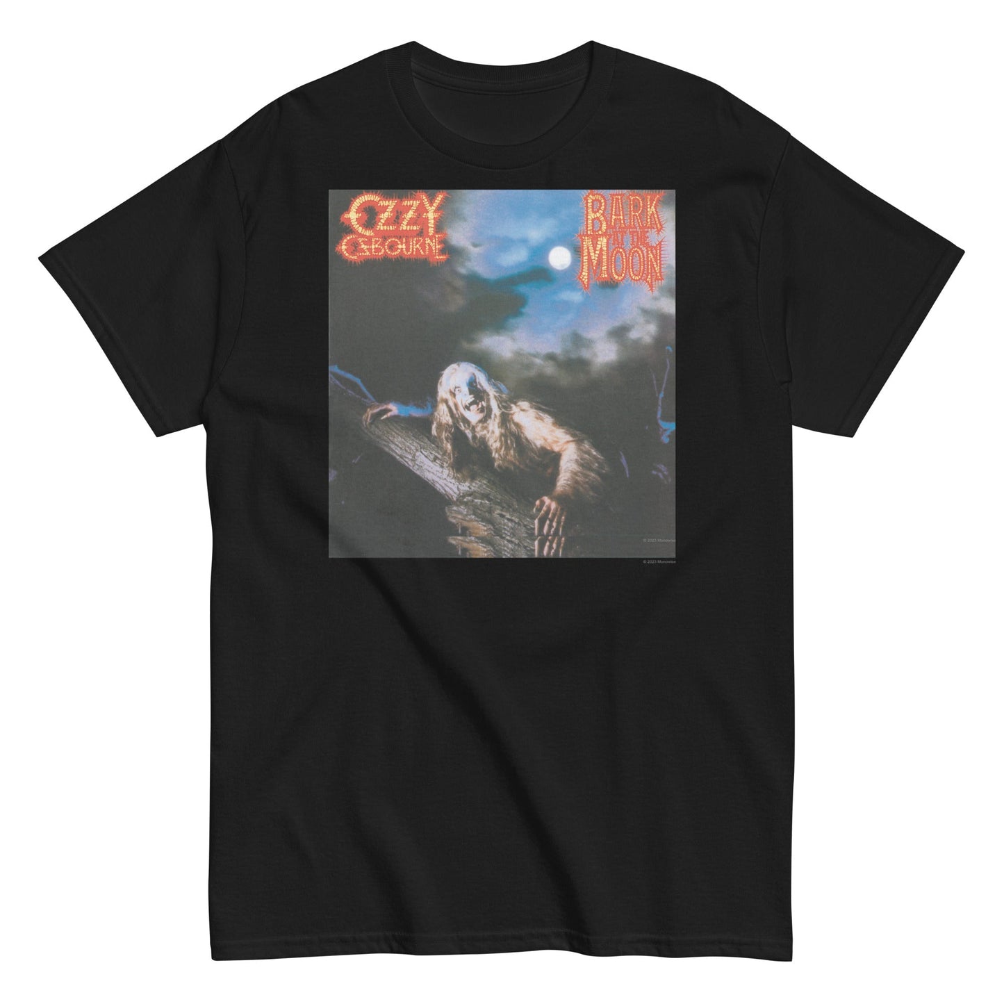 Ozzy Osbourne Bark at the Moon Mens T Shirt Black