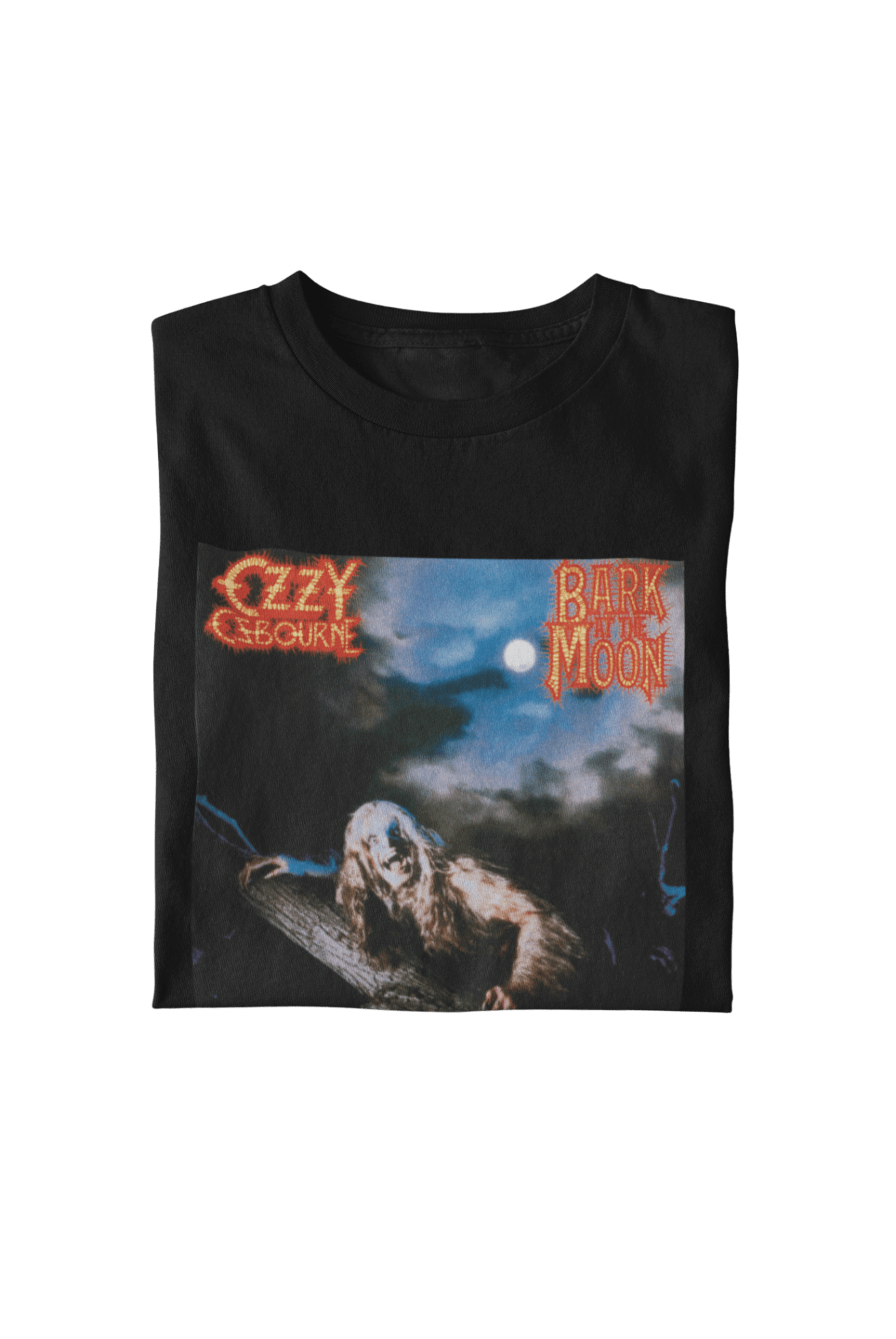 Ozzy Osbourne Bark at the Moon Officially Licensed Mens T Shirt Black