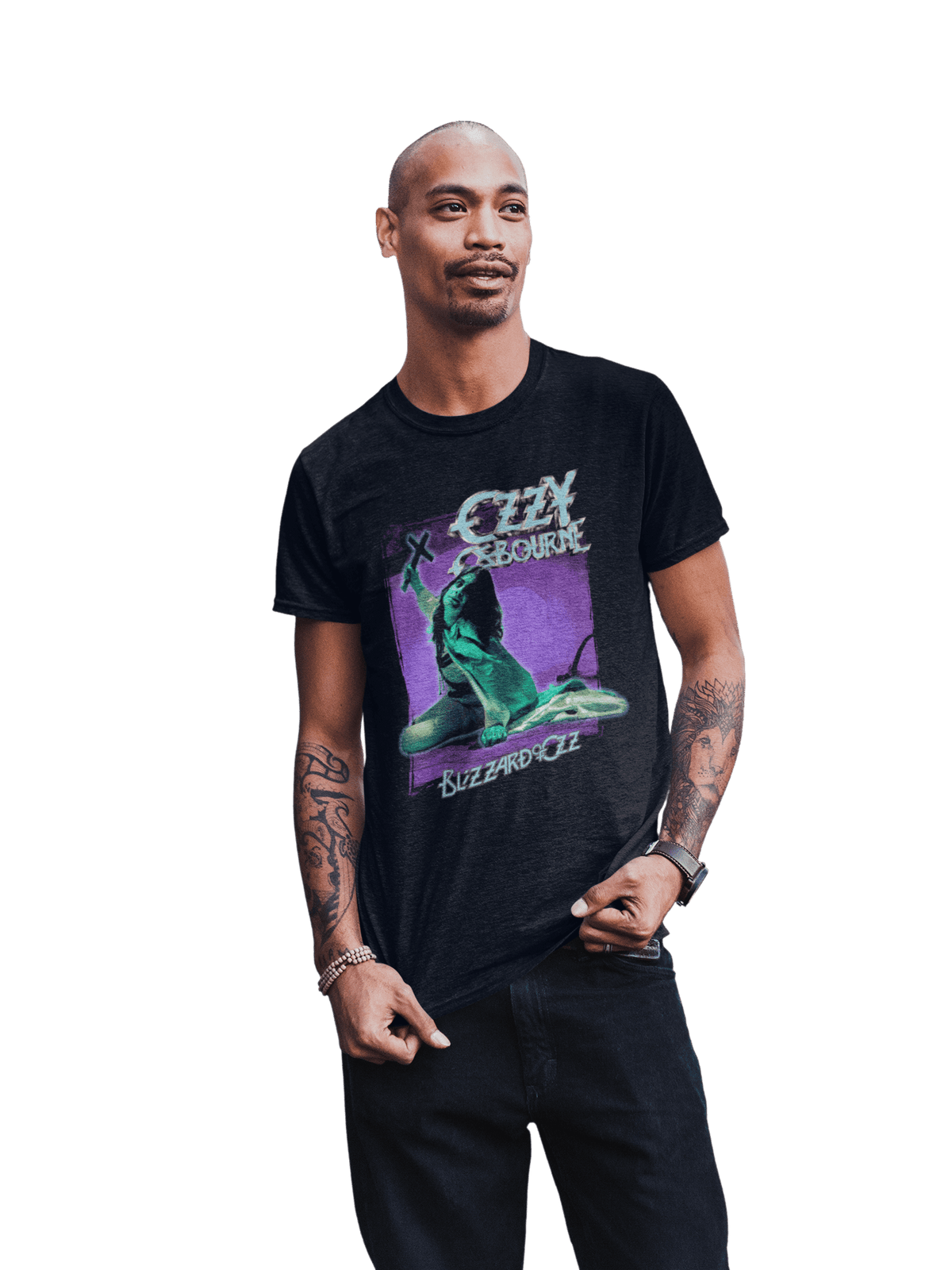 Ozzy Osbourne Blizzard of Ozz Officially Licensed Mens T Shirt Black