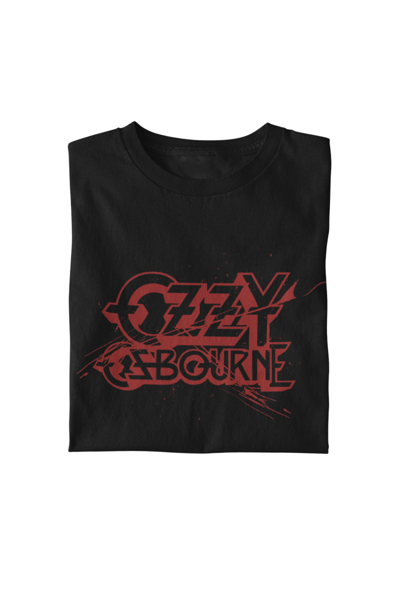 Ozzy Osbourne Blood Logo Officially Licensed Mens T Shirt Black