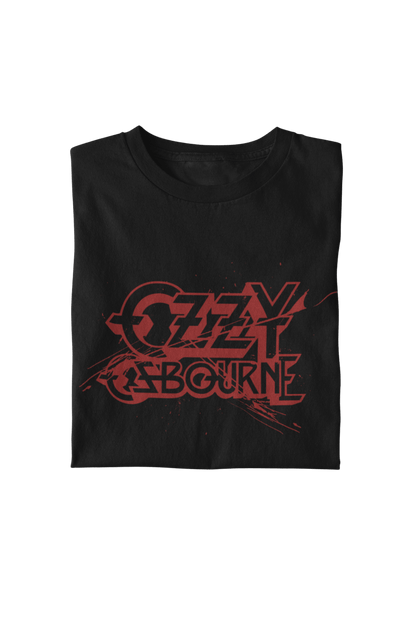 Ozzy Osbourne Blood Logo Officially Licensed Mens T Shirt Black