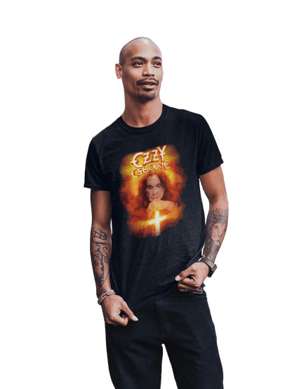 Ozzy Osbourne Bow Down Officially Licensed Mens T Shirt Black