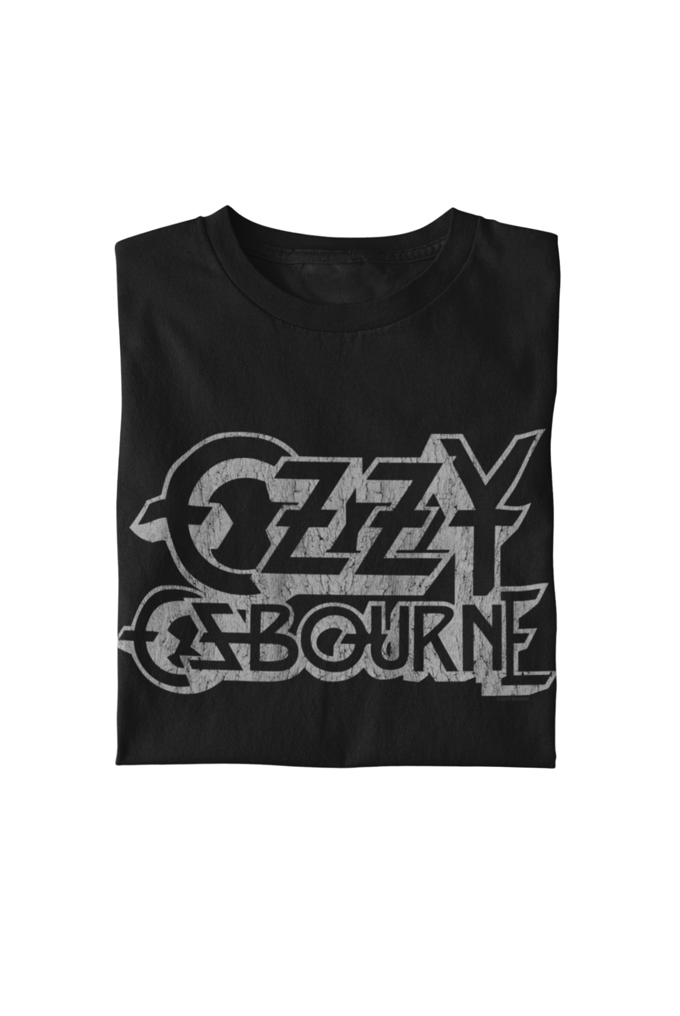 Ozzy Osbourne Classic Logo Officially Licensed Mens T Shirt Black