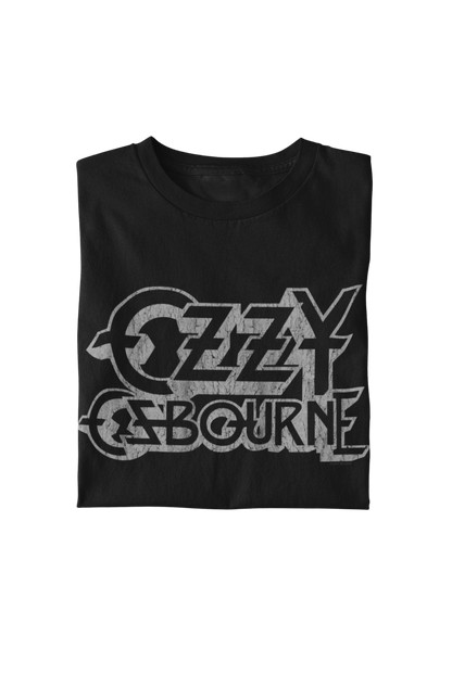 Ozzy Osbourne Classic Logo Officially Licensed Mens T Shirt Black