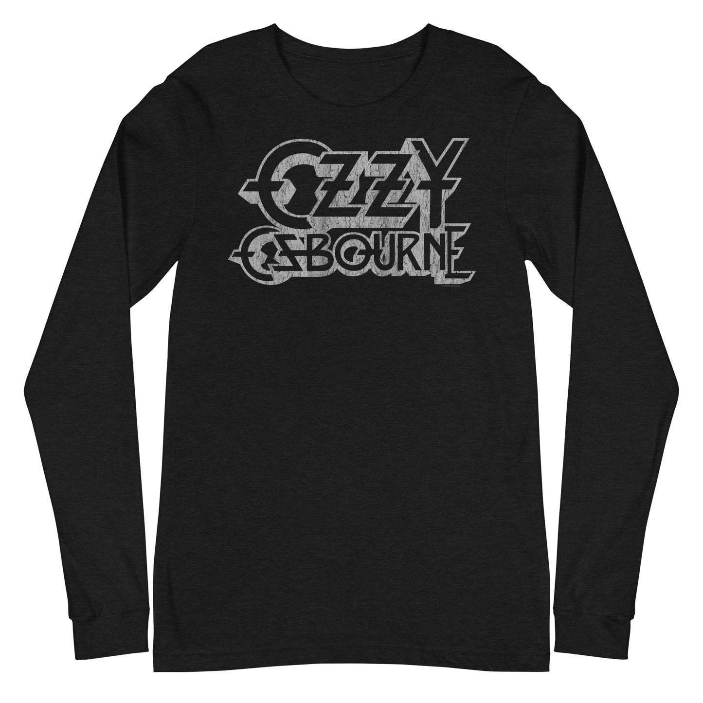 Ozzy Osbourne Core Logo Mens Long Sleeve T Shirt Black