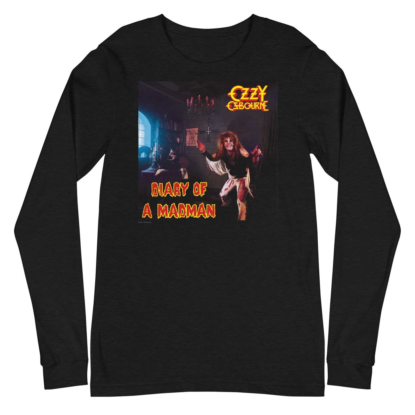 Ozzy Osbourne Diary of a Madman Mens Long Sleeve T Shirt Black