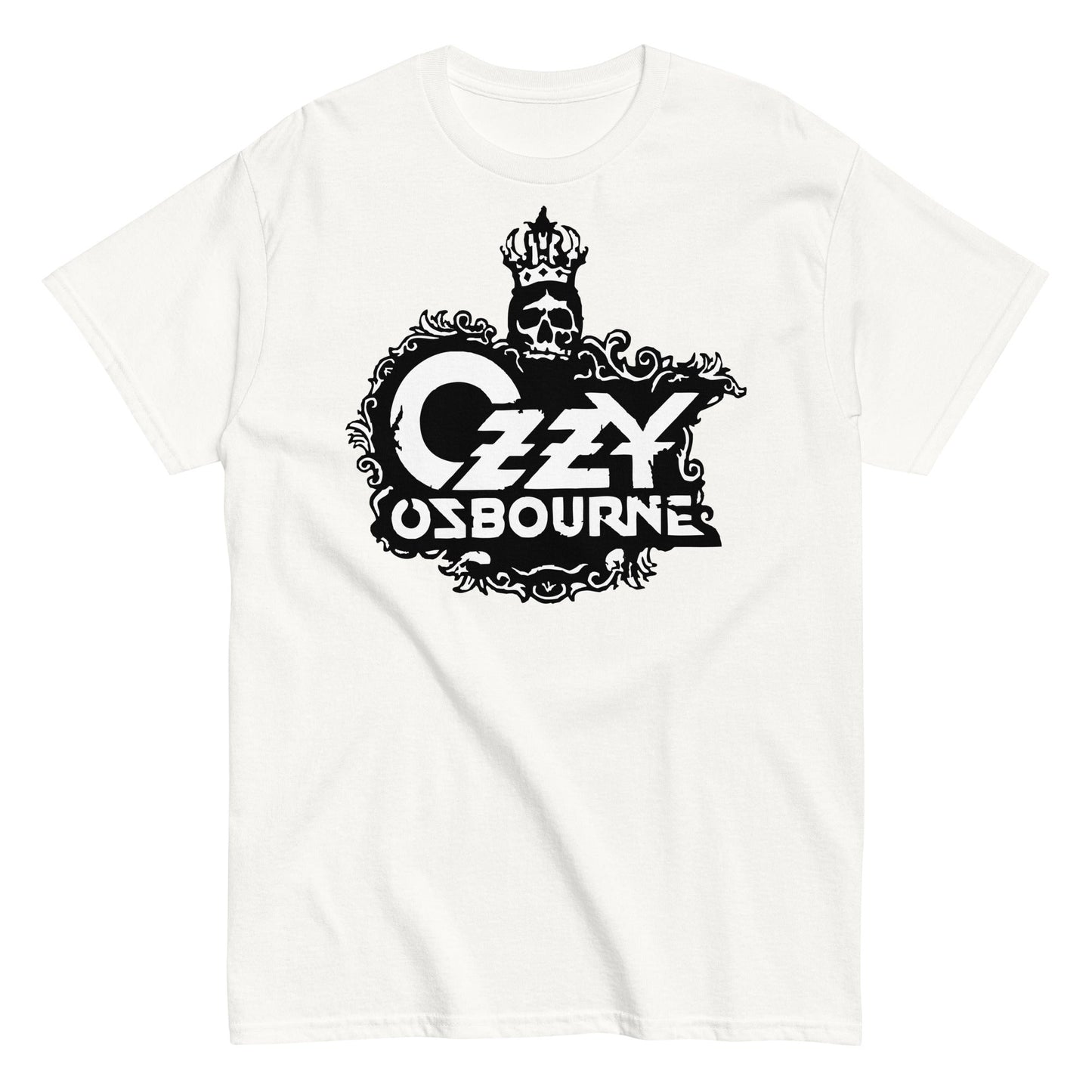 Ozzy Osbourne Gilded Logo Mens T Shirt White