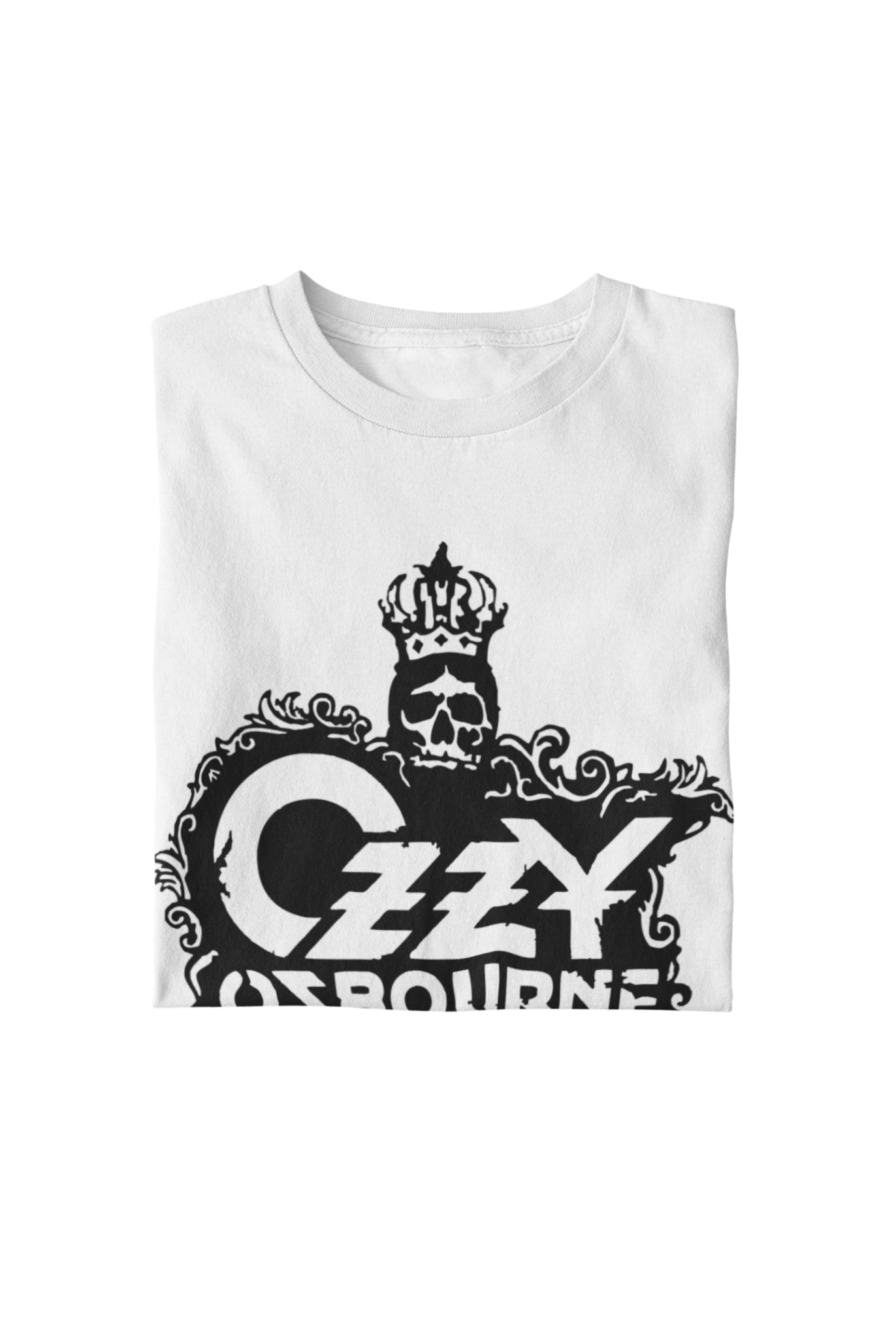 Ozzy Osbourne Gilded Logo Officially Licensed Mens T Shirt White